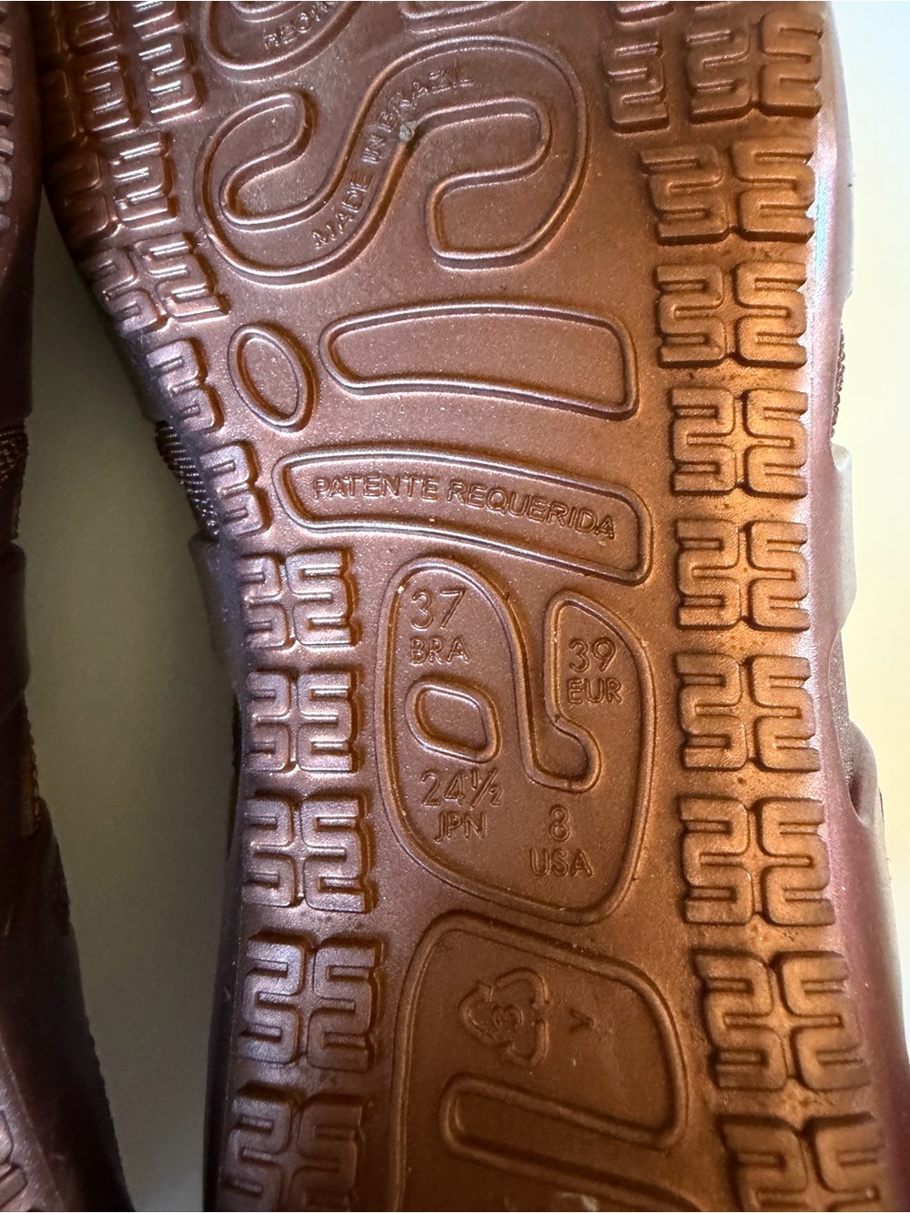 Like NEW! Melissa Motion AD Sneakers - Copper (Box) - Picture 8 of 9